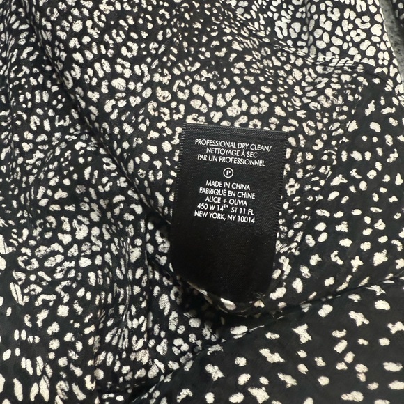 Alice + Olivia Jody Asymmetric Tie Waist Shirt Dress - Picture 7 of 14